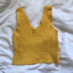 Yellow brandy tank